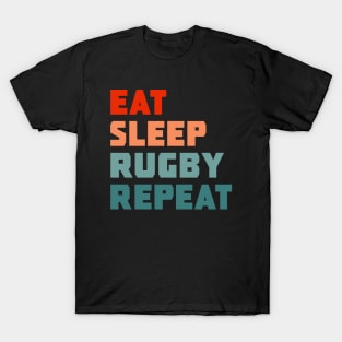 Eat Sleep Rugby Repeat T-Shirt